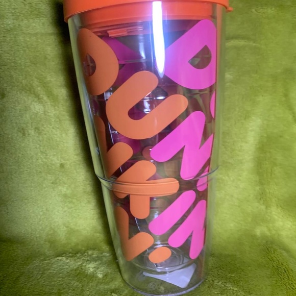 Dunkin Donuts Tervis 24 oz Acrylic Tumber - Picture 4 of 13